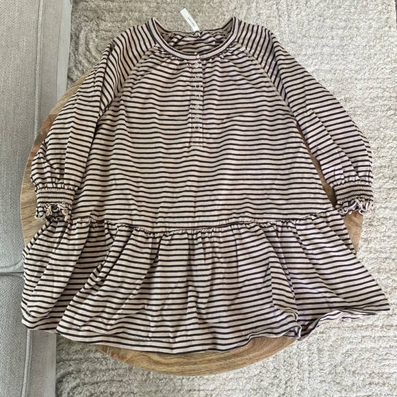 Rylee + Cru Striped Long Sleeve Dress - Picture 3 of 7